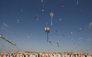加薩兒童一起放風箏最多 打破世界紀錄 