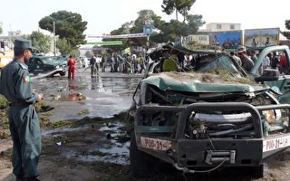 阿富汗西部一警車遭炸彈攻擊 12死30傷 