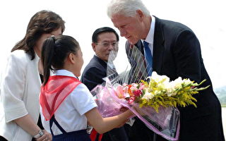 克林頓訪問朝鮮與金正日會面