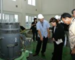 莫拉克台风来袭   嘉市长巡视后湖抽水站
