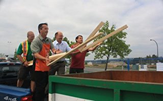 大溫超市免費回收家庭廢木料