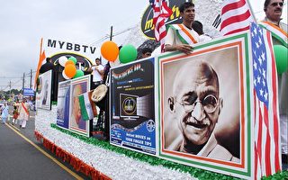 新泽西举行盛大印度节游行