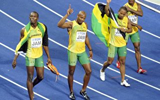世锦赛牙买加短跑称霸 亚洲军团获3金