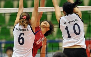 亞洲女排 中華勝烏茲別克晉8強