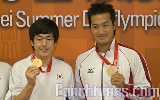 听奥日韩二选手 刷新世界纪录