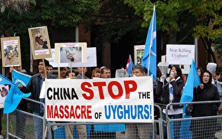 维吾尔社区抗议中共60年压制