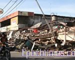 巴东强震造成数千间房屋倒塌。（摄影：亚迪/大纪元）