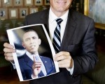 挪威诺贝尔奖评审会主席托尔比约恩．亚格兰宣布美国总统奥巴马获得2009年诺贝尔和平奖。（法新社）