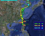 卫星追踪　台湾揭示灰面鵟鹰迁移路径