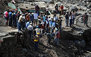 组图：暴雨挟土石流 萨尔瓦多130死