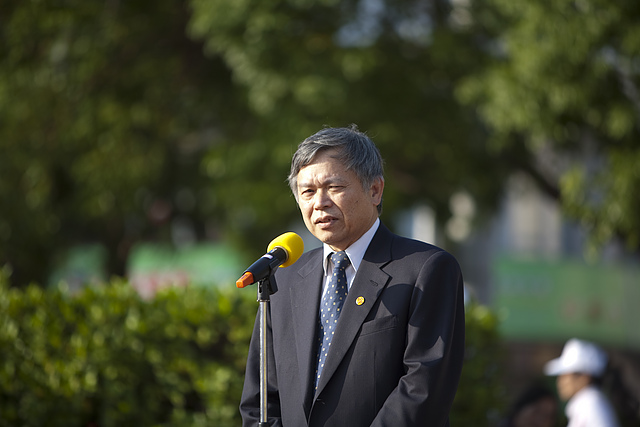 声援6400万退党勇士 台中大里正义旗帜飘扬(图文)