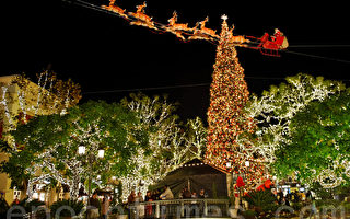 組圖：洛杉磯聖誕燈飾