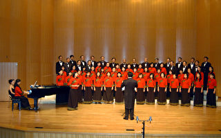 台湾合唱团演出画面。（图片台湾合唱团提供）