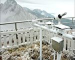 合欢山、玉山 乍现初雪