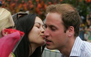 澳洲女学生索吻 英威廉王子欣然应允