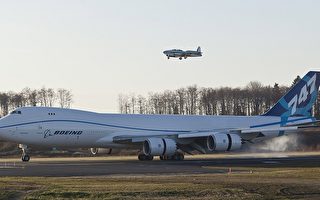超大容量 波音747-8貨機首度試飛成功