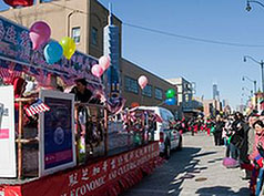 台灣花車在芝加哥新春遊行備受矚目