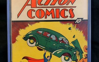 “超人”首版漫画网拍 100万美元卖出创纪录