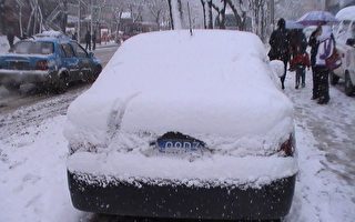 组图：黑龙江吉林暴雪肆虐 数年罕见