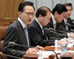李明博譴責北韓違反停戰條
