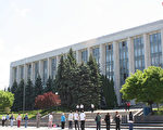 图为摩尔多瓦政府大楼（大纪元图片）