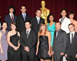 图：来自全国的第37届学生奥斯卡奖得主有幸与好莱坞电影界精英亲密接触。（Frederick M. Brown/Getty Images）