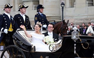 瑞典公主與「平民」駙馬步入婚禮殿堂