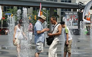 多伦多酷热创记录 市府吁注意健康