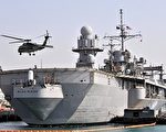 美韩联合军事演习将于本月25日举行，图为美国第7舰队的舰只。 图片来源：Getty images