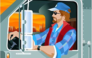 美《未来的热门职业》系列:卡车司机