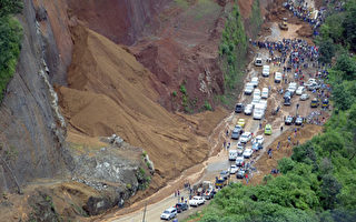 危地马拉暴雨成灾山体滑坡 至少20人死