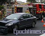 墨尔本博士山今晨发生严重车祸　无人员伤亡