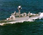 调查指出，3月26日韩国海军巡逻舰“天安号”系遭朝鲜小型潜舰发射鱼雷击沉。图为“天安号”档案照。(AFP )