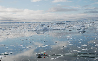 格陵兰岛冰盖正以百年最快速度融化