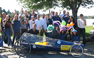 溫市金絲雀基金會自製小車賽 為癌症科研籌款