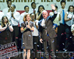 加州总检察长、民主党人杰瑞‧布朗在11月2日的选举中当选为加州新州长。(摄影﹕马有志/大纪元)