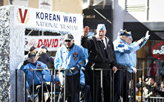 组图：纽约庆祝2010年老兵节游行