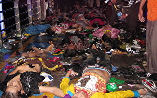 柬埔寨踩踏事故 已至349人死亡