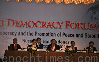 印尼和韩国总统联袂主持巴厘民主论坛