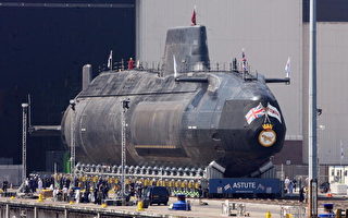 英超级核潜艇16日下水 25年免补燃料