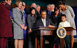 奧巴馬總統簽署兒童營養法案