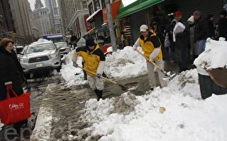 一月降雪创纽约史上最高