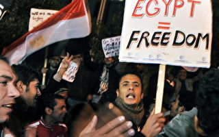 茉莉花革命蔓延  “打倒独裁” 埃及一呼百应