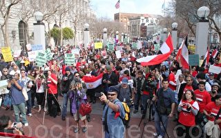 舊金山多團體聲援埃及民主運動