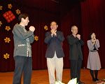 屏县新春团拜 大跳保庇舞活动筋骨