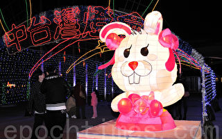 组图：中台湾灯会 传统艺术节登场