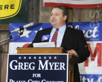 【圖片新聞】Greg Myer競選布蘭諾市議員發佈會