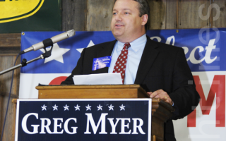 【圖片新聞】Greg Myer競選布蘭諾市議員發佈會