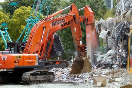 組圖:基督城市中心1/3建築損毁 145人亡 | 地震 | 大紀元