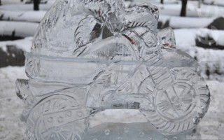 組圖：多倫多冰雕節 華人藝術家獲大獎